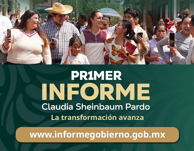 Banner Primer Informe de Gobierno